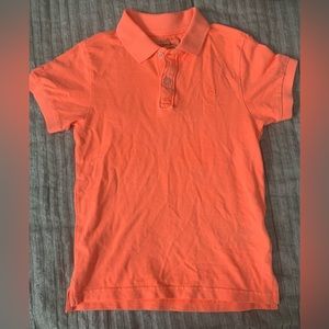 🔥2/$10🔥 H&M polo style shirt. NWT. Orange Sz 6-8Y